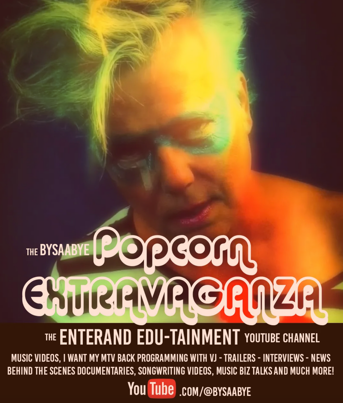 the bySaabye Popcorn Extravaganza youTube  channel