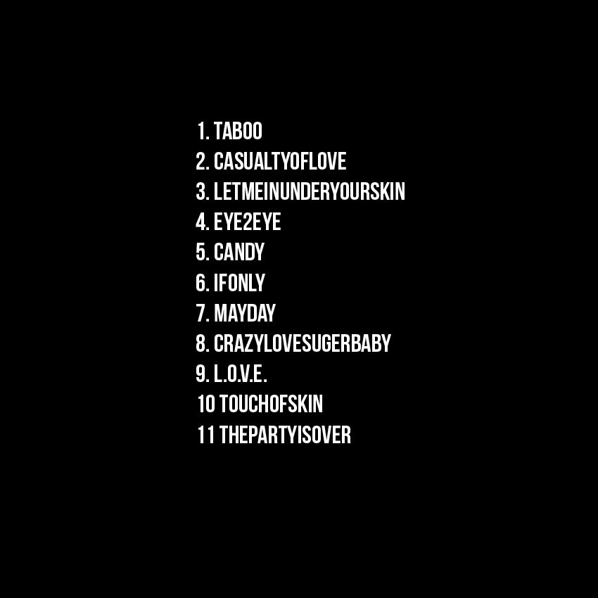 Song Book - Dark Disco - the Album Experience