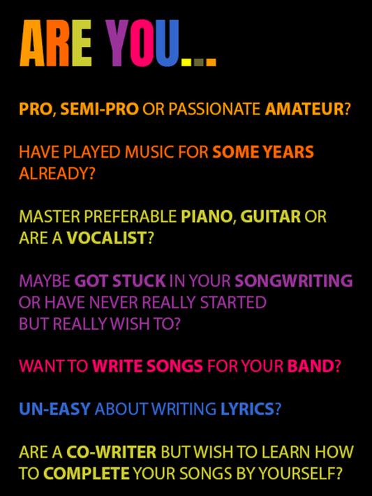 If Only I Could Write a Hit Song!