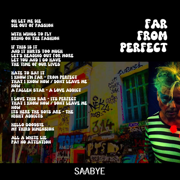 Far From Perfect - Saabye bySaabye - Exclusive pre-release Mp3 single