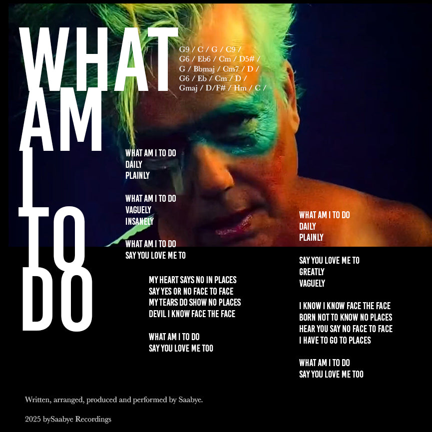 What Am I To Do - the Album Experience (digital download)